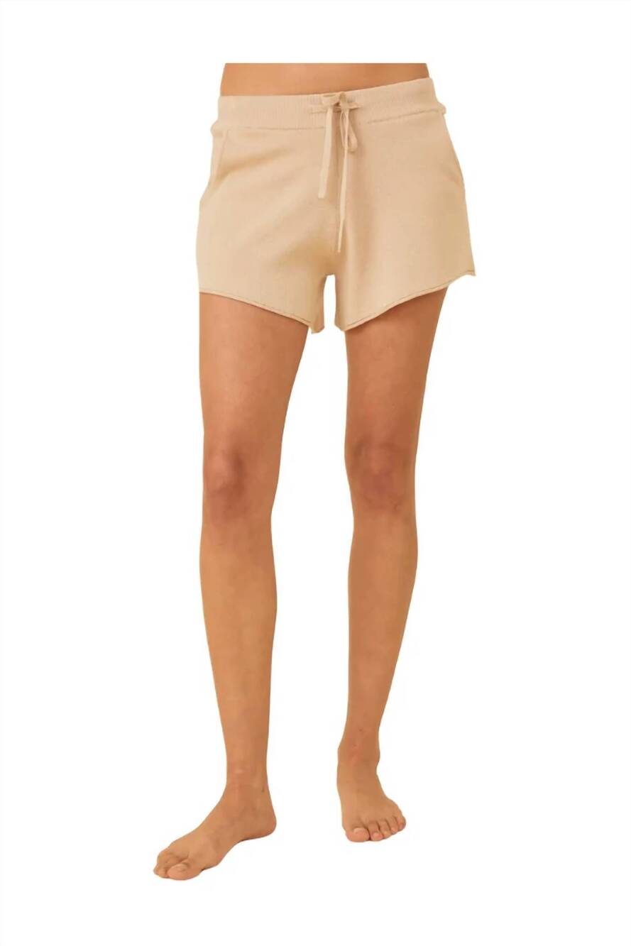 NEW ONE GREY DAY warwick cotton short in latte